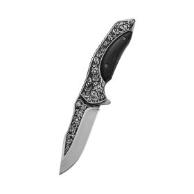 Steel Carving Wooden Handle High Hardness Folding Knife