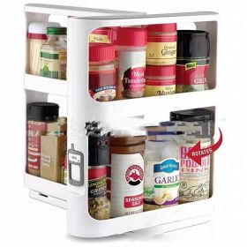 Food Rotary Rack Seasoning Storage