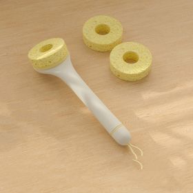 Wood Pulp Sponge Cleaning Brush Kitchen Gadgets